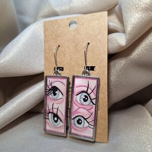 Hand painted earrings